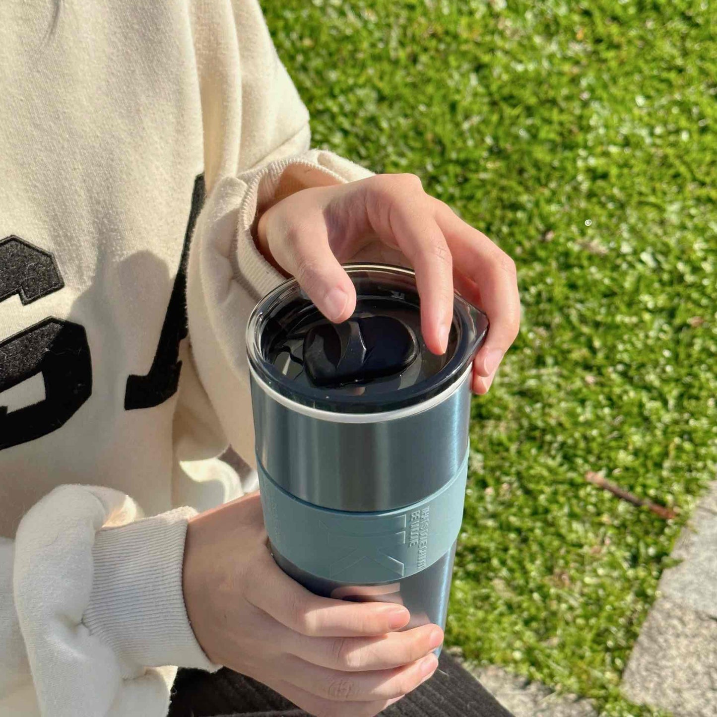 牛奶杯600ml-可裝超商大杯咖啡的陶瓷環保杯