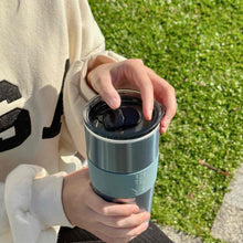 將圖片載入圖庫檢視器 牛奶杯600ml-可裝超商大杯咖啡的陶瓷環保杯
