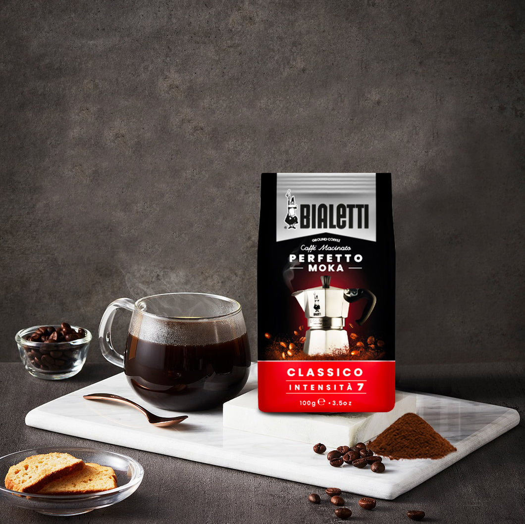 【贈品】Bialetti 研磨咖啡粉100g-義式深焙羅馬(哥倫比亞7號)