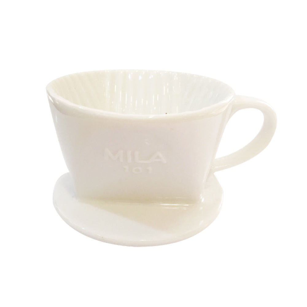 MILA 手沖咖啡陶濾器/咖啡濾杯 (3孔扇形)