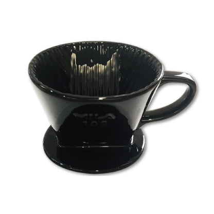MILA 手沖咖啡陶濾器/咖啡濾杯 (3孔扇形)
