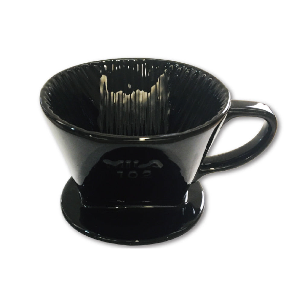 手沖咖啡陶濾器/咖啡濾杯 (3孔扇形)