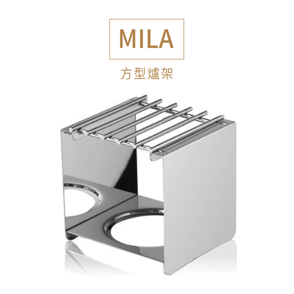 不鏽鋼 防風方型架 / 電子式陶瓷爐頭登山爐(小瓦斯爐/摩卡壺虹吸壺加熱爐/電子爐)