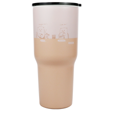 將圖片載入圖庫檢視器 北極熊陶瓷珍奶冰壩杯900ml/適用波霸珍珠的環保杯

