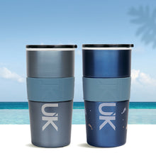 將圖片載入圖庫檢視器 Porcelain Travel Mug-600ml, an eco-friendly cup that can hold a large cup of coffee from convenience stores (daily milk cup)
