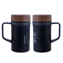 將圖片載入圖庫檢視器 【雷刻】濾茶器手把杯500ml(內附專業全瓷濾茶器)
