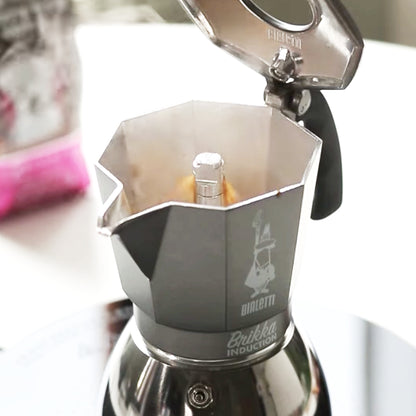 Bialetti Brikka 加壓電火摩卡壺 ｜不挑爐具的義式濃縮專家 (支援IH爐)
