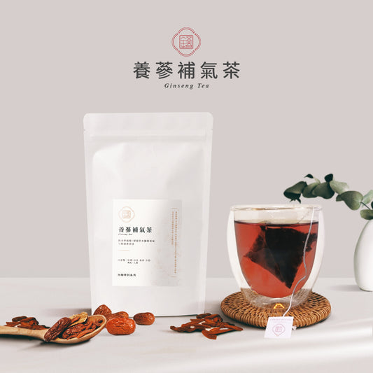 【無咖啡因】養蔘補氣茶-金五春職人茶/三角立體茶包