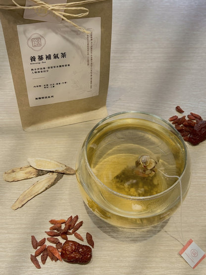 【無咖啡因】養蔘補氣茶-金五春職人茶/三角立體茶包